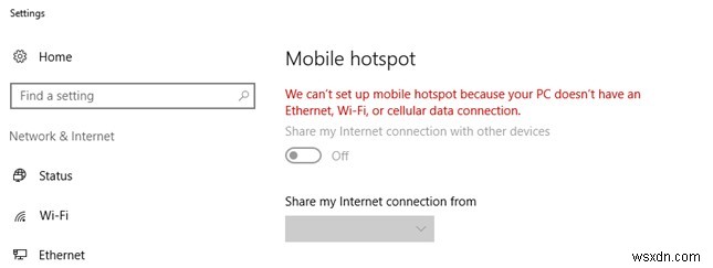 วิธีสร้าง Wi-Fi Hotspot บนพีซี Windows 10 ของคุณ 