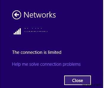 การเข้าถึง Wi-Fi ที่จำกัดใน Windows 10 และ 8.1 – การแก้ไขปัญหา 