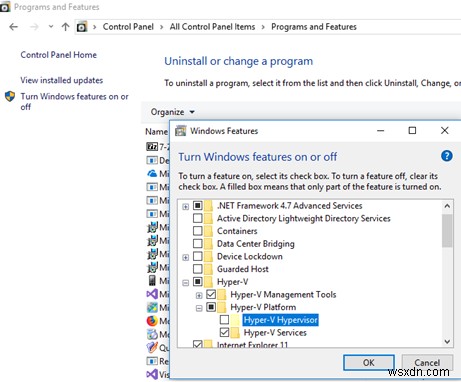 วิธีการติดตั้ง Hyper-V Role ใน Windows 10 VM ภายใต้ VMWare ESXi 