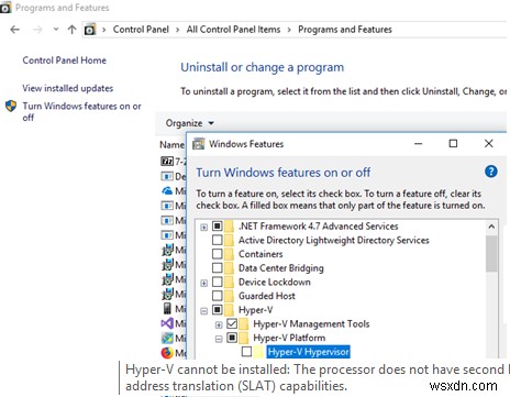 วิธีการติดตั้ง Hyper-V Role ใน Windows 10 VM ภายใต้ VMWare ESXi 