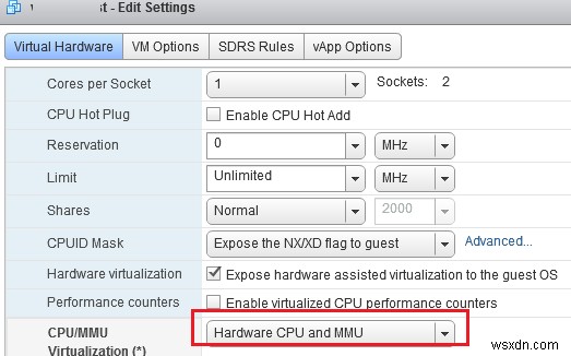 วิธีการติดตั้ง Hyper-V Role ใน Windows 10 VM ภายใต้ VMWare ESXi 