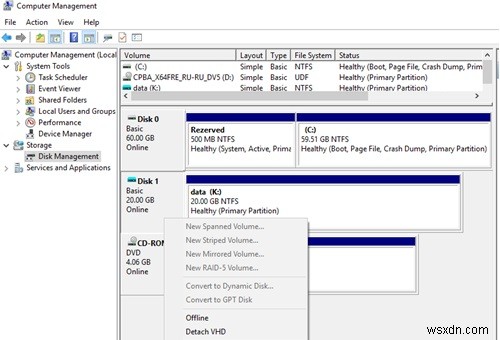 เมานต์ไฟล์ VHD/VHDX อัตโนมัติเมื่อเริ่มต้นใน Windows 10, 8.1 