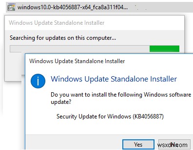 วิธีการติดตั้ง CAB และ MSU Updates ด้วยตนเองใน Windows 10 