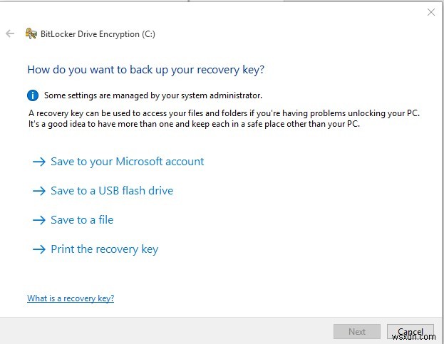 การใช้เครื่องมือซ่อมแซม BitLocker เพื่อกู้คืนข้อมูลบนไดรฟ์ที่เข้ารหัส 