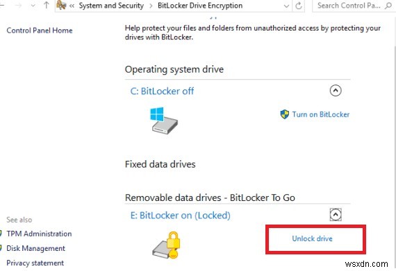 การใช้เครื่องมือซ่อมแซม BitLocker เพื่อกู้คืนข้อมูลบนไดรฟ์ที่เข้ารหัส 