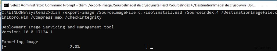 วิธีแปลง Install.ESD เป็นอิมเมจ .ISO ที่สามารถบู๊ตได้ใน Windows 10 