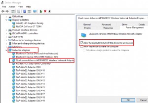 เครือข่าย Wi-Fi หายไปหลังจากสลีป/ปลุก/ไฮเบอร์เนตใน Windows 10 