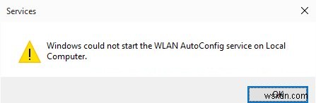 เครือข่าย Wi-Fi หายไปหลังจากสลีป/ปลุก/ไฮเบอร์เนตใน Windows 10 