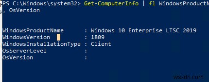 คำถามที่พบบ่อย:คำอธิบาย Windows 10 Enterprise LTSC 2019 