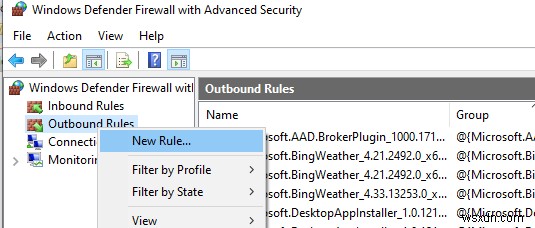 จะบล็อกโดเมนหรือเว็บไซต์บนไฟร์วอลล์ Windows Defender ด้วย PowerShell ได้อย่างไร 