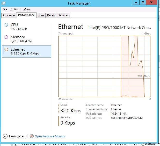 การใช้ iPerf เพื่อทดสอบความเร็วเครือข่ายและแบนด์วิดท์ (ทรูพุต) 