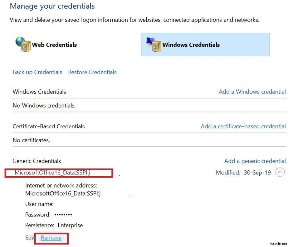 Outlook คอยถามข้อมูลประจำตัว (ชื่อผู้ใช้และรหัสผ่าน) 