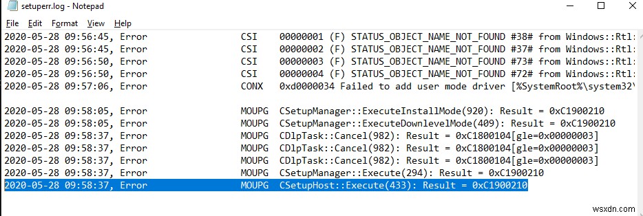 การอัพเกรด Windows 10 Build ด้วย Setup.exe Command-Line Switches 