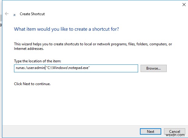 วิธีเรียกใช้โปรแกรมในฐานะผู้ใช้อื่น (RunAs) ใน Windows 10 