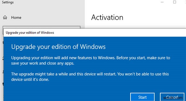 วิธีอัปเกรด Windows 10 Edition โดยไม่ต้องติดตั้งใหม่ 