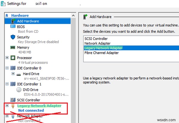 จะติดตั้ง VMWare ESXi ใน Hyper-V Virtual Machine ได้อย่างไร 