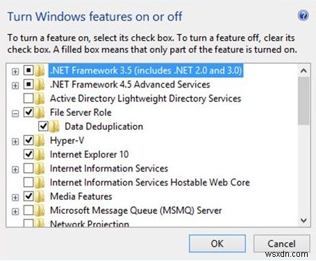 การเปิดใช้งาน Data Deduplication ใน Windows 8.1 