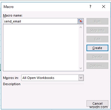 การส่งอีเมลจาก Excel โดยใช้ VBA Macro และ Outlook 