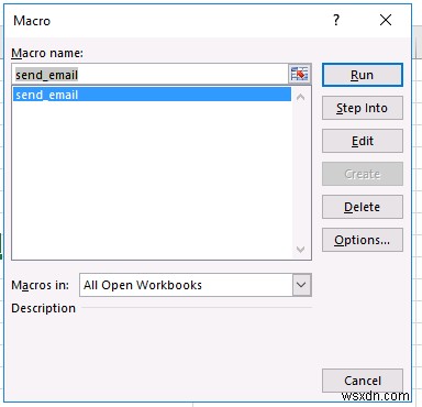 การส่งอีเมลจาก Excel โดยใช้ VBA Macro และ Outlook 