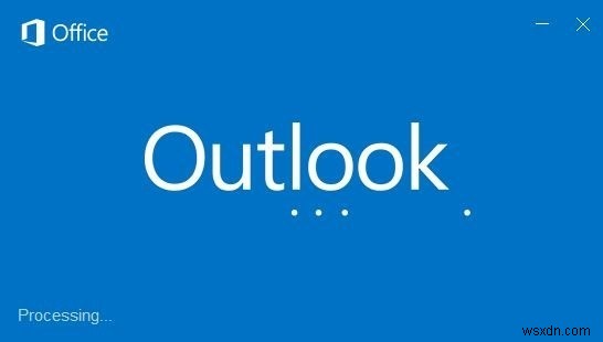 Outlook 2016:ไม่ตอบสนอง ค้างในการโหลดหรือรับอีเมล 