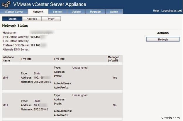 วิธีเพิ่ม NIC ตัวที่สองไปยัง vCenter Server Appliance (VCSA) 