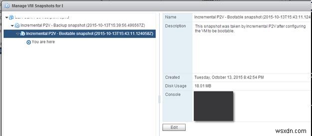 VMware Converter:ซิงโครไนซ์การเปลี่ยนแปลงเมื่อดำเนินการ P2V หรือ V2V 