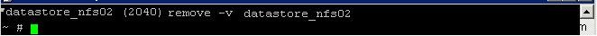 วิธีลบ NFS Datastore ที่ไม่ใช้งานบน VMWare ESXi Host 