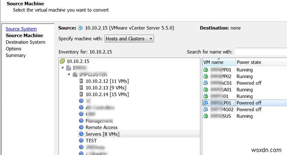 ลดขนาดดิสก์เสมือน VMDK บน VMWare ESXi 