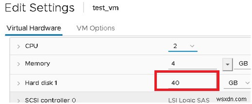 ลดขนาดดิสก์เสมือน VMDK บน VMWare ESXi 