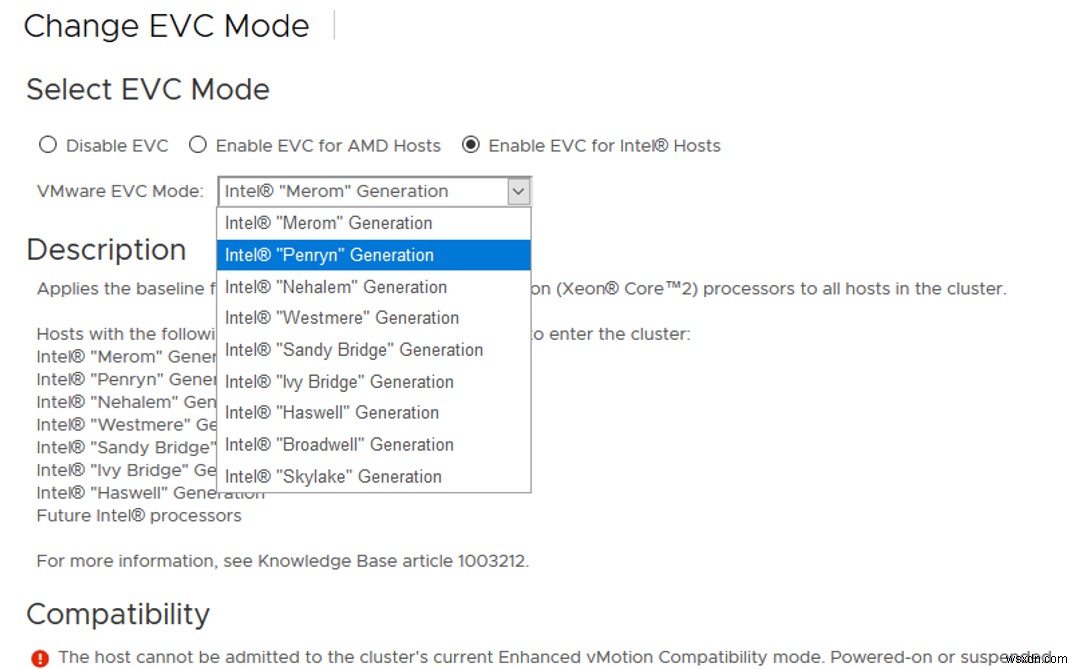 คำถามที่พบบ่อย:การโยกย้ายเครื่องเสมือนแบบสดด้วย VMWare vMotion 