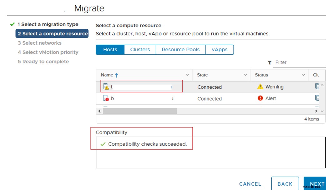 คำถามที่พบบ่อย:การโยกย้ายเครื่องเสมือนแบบสดด้วย VMWare vMotion 