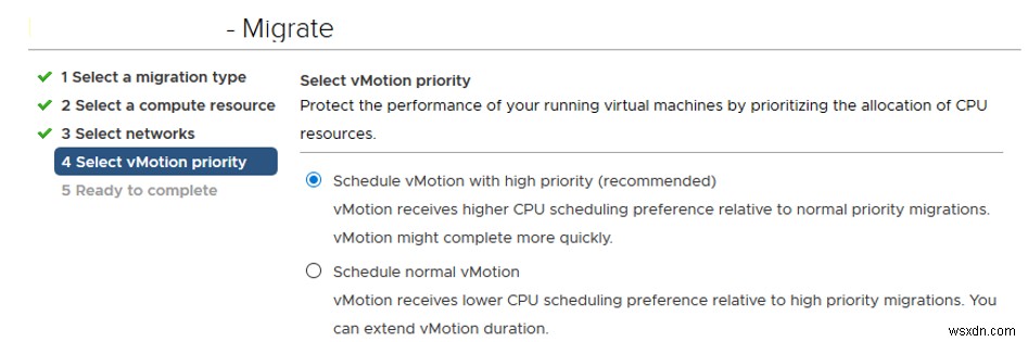 คำถามที่พบบ่อย:การโยกย้ายเครื่องเสมือนแบบสดด้วย VMWare vMotion 
