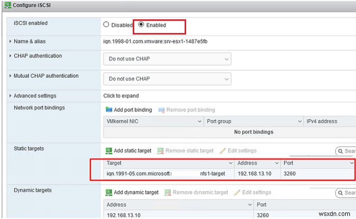 การกำหนดค่า iSCSI Datastore (LUN) บน VMware ESXi 