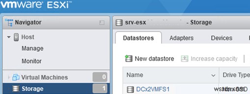 การกำหนดค่า iSCSI Datastore (LUN) บน VMware ESXi 