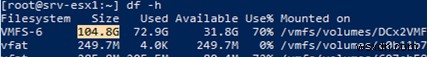 การเพิ่มความจุ VMFS Datastore บน VMware ESXi (vSphere) 