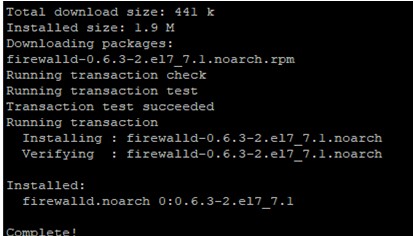 เริ่มต้นใช้งาน FirewallD บน CentOS 8/7 