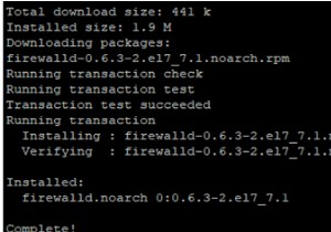 เริ่มต้นใช้งาน FirewallD บน CentOS 8/7 
