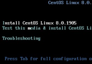 CentOS 8:คู่มือการติดตั้งและการกำหนดค่าพื้นฐาน 