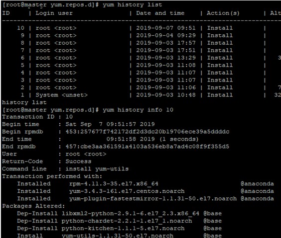 การใช้ YUM Package Manager บน CentOS และ RHEL 