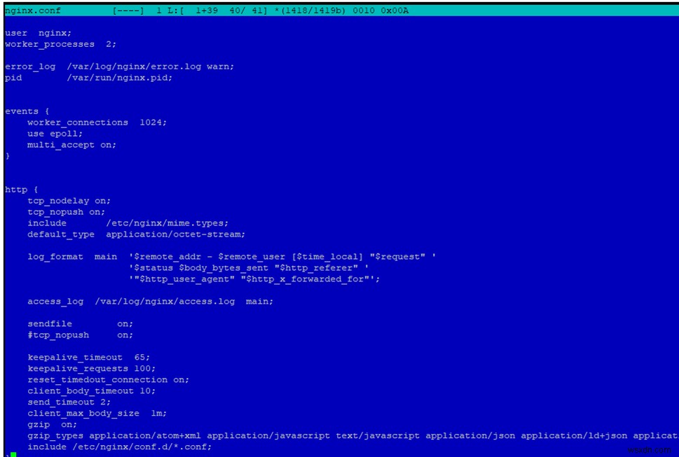 การกำหนดค่าเว็บเซิร์ฟเวอร์ NGINX และ PHP-FPM ประสิทธิภาพสูง 