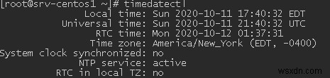 CentOS:วิธีตั้งค่าวันที่ เวลา เขตเวลา และการซิงโครไนซ์ NTP 