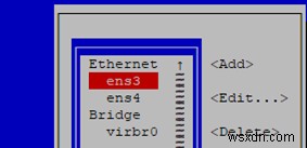 การกำหนดการตั้งค่าเครือข่ายบน RHEL/CentOS 