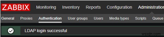 Zabbix:การรับรองความถูกต้องด้วยการลงชื่อเพียงครั้งเดียว (SSO) ใน Active Directory 