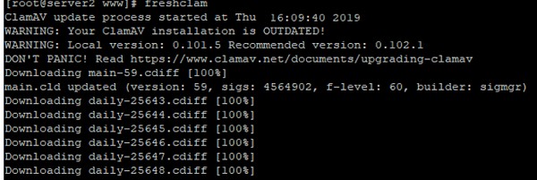 จะติดตั้งและใช้งาน ClamAV Antivirus บน CentOS/RHEL ได้อย่างไร 