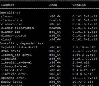 จะติดตั้งและใช้งาน ClamAV Antivirus บน CentOS/RHEL ได้อย่างไร 