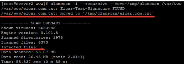 จะติดตั้งและใช้งาน ClamAV Antivirus บน CentOS/RHEL ได้อย่างไร 