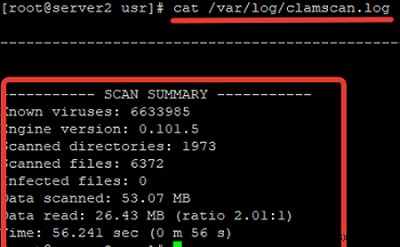 จะติดตั้งและใช้งาน ClamAV Antivirus บน CentOS/RHEL ได้อย่างไร 