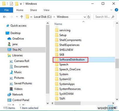 แก้ไขแล้ว:การใช้ดิสก์สูง TiWorker.exe บน Windows 10 