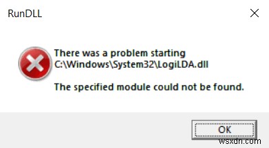 แก้ไข:LogiLDA.dll หายไปใน Windows 10, 8, 7 