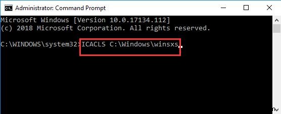 การป้องกันทรัพยากรของ Windows ไม่สามารถดำเนินการตามที่ร้องขอได้ Windows 10 
